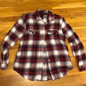 Gap plaid button down shirt
